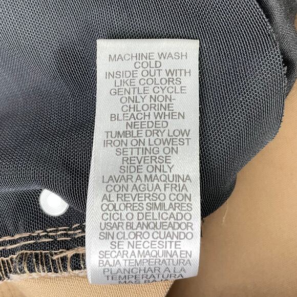 Wit & Wisdom Jeans Plus Size 22W Tan AbSolution High Rise Ankle Flare Pants Fray - Picture 16 of 16